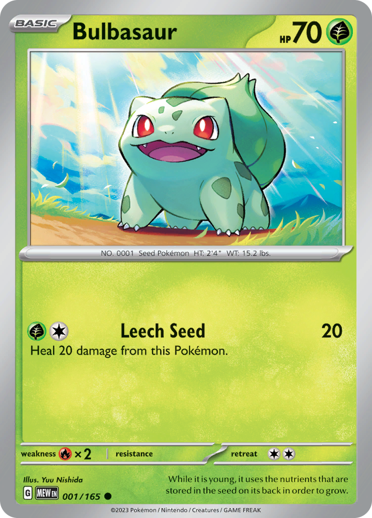 Bulbasaur - 151 #001