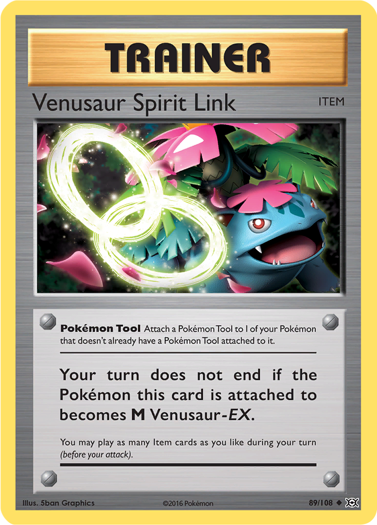 Venusaur Spirit Link - Evolutions #089