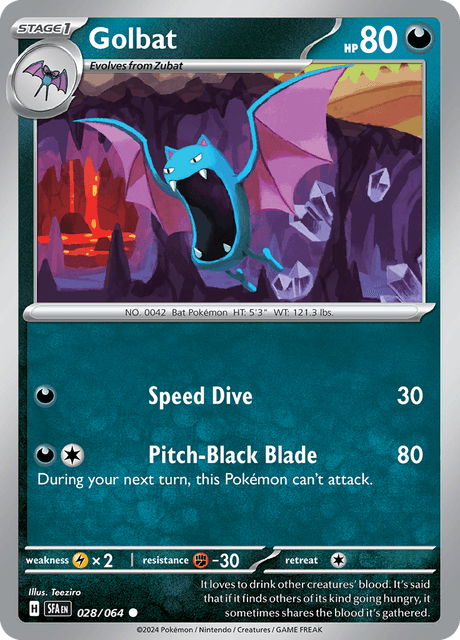 Golbat - Shrouded Fable #028
