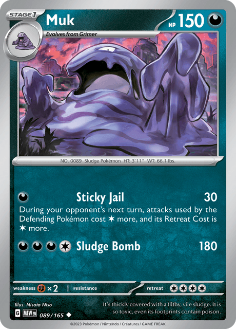 Muk - Reverse Holo - 151 #089