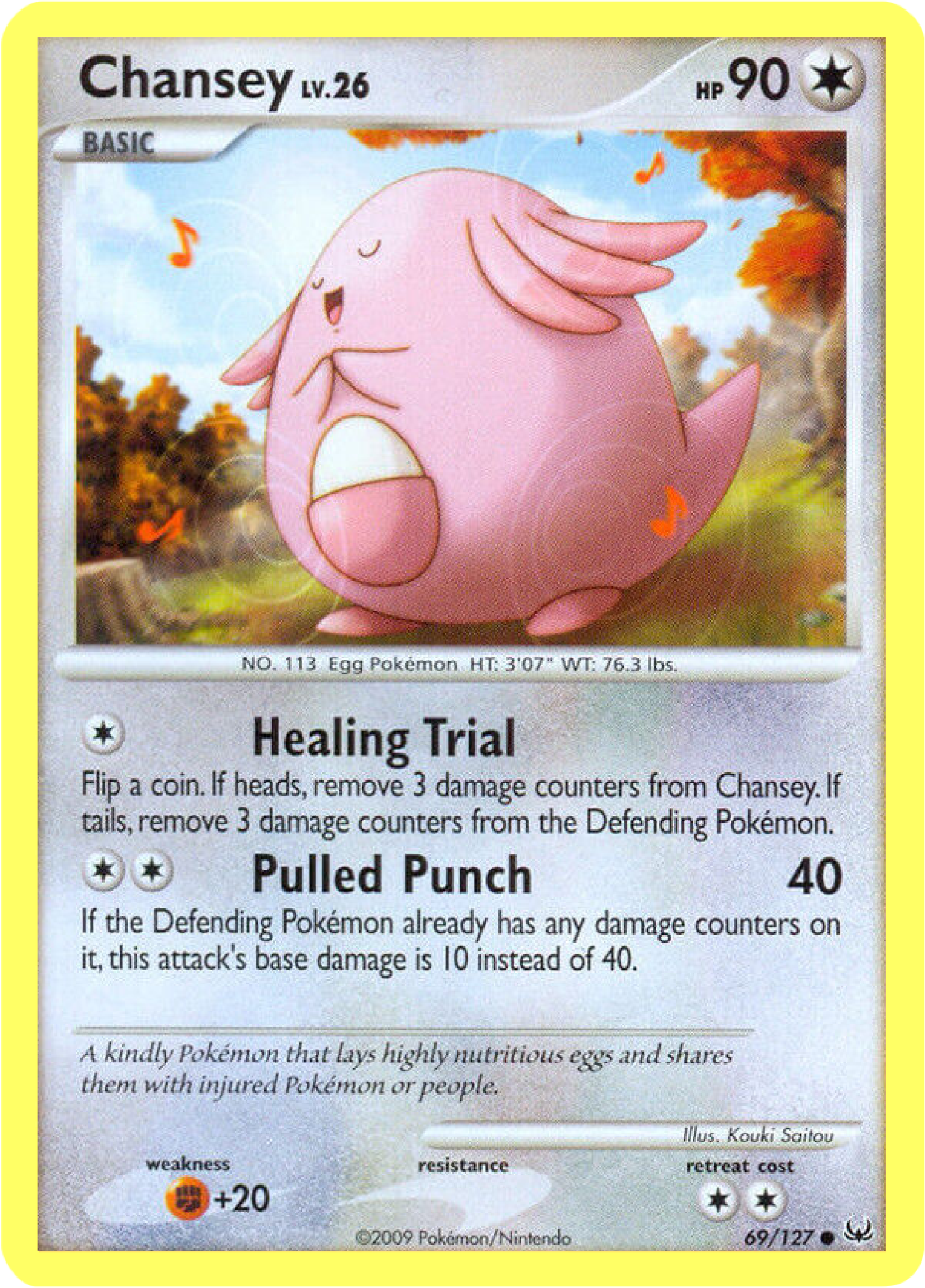 Chansey - Platinum #069