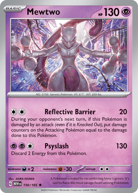 Mewtwo - Holo - 151 #150