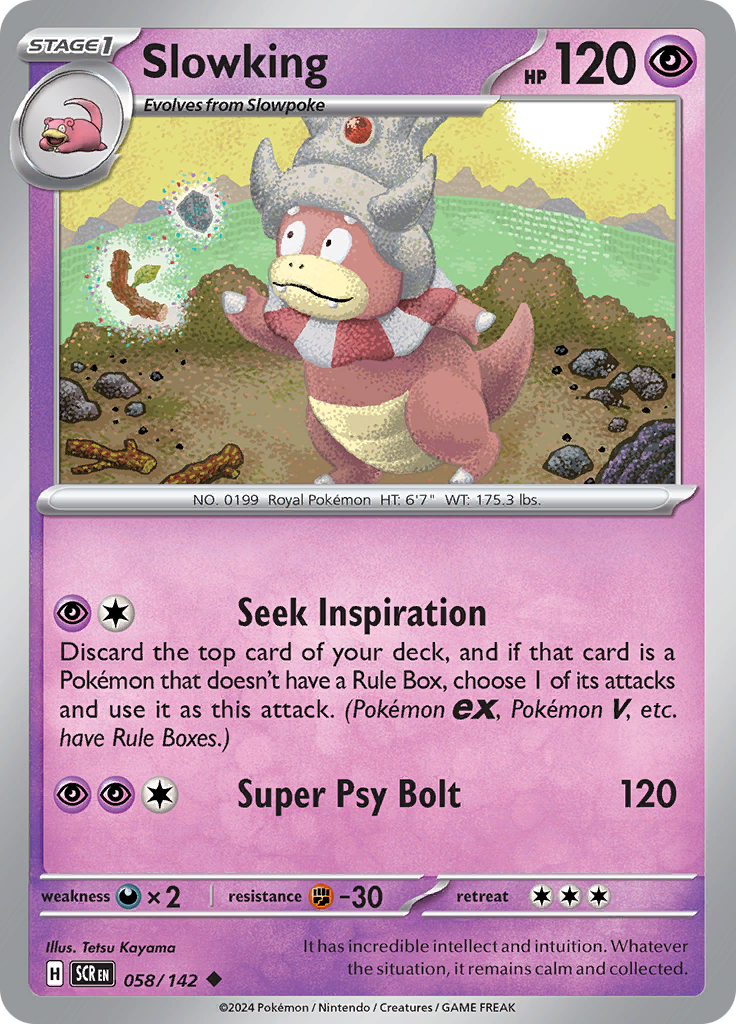 Slowking - Stellar Crown #058