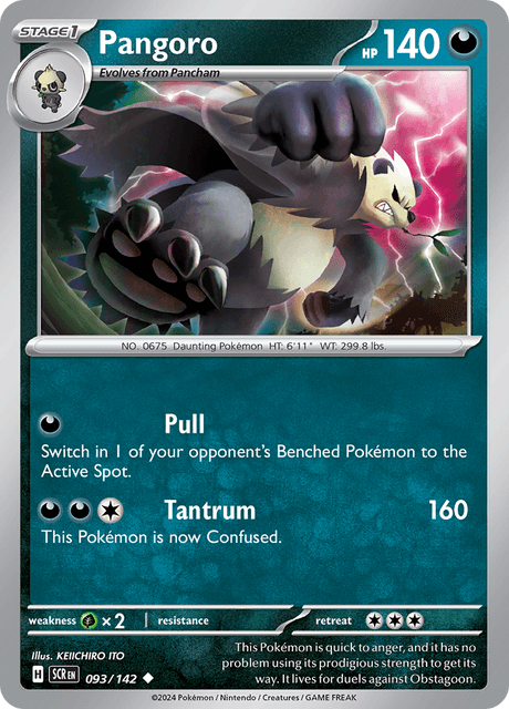 Pangoro - Stellar Crown #093
