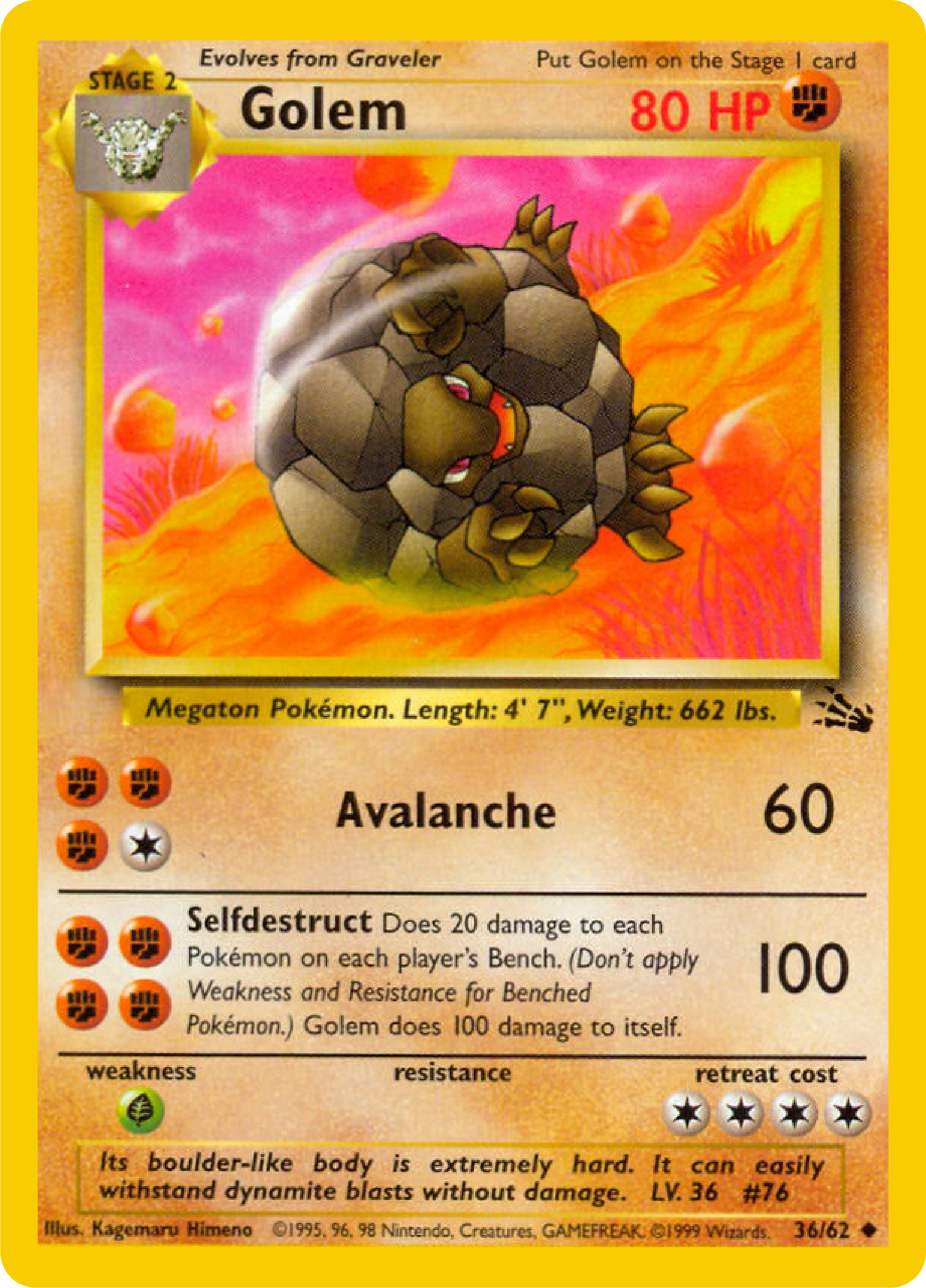 Golem - Fossil #036