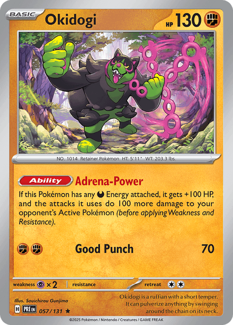 Okidogi - Holo - Prismatic Evolutions #057