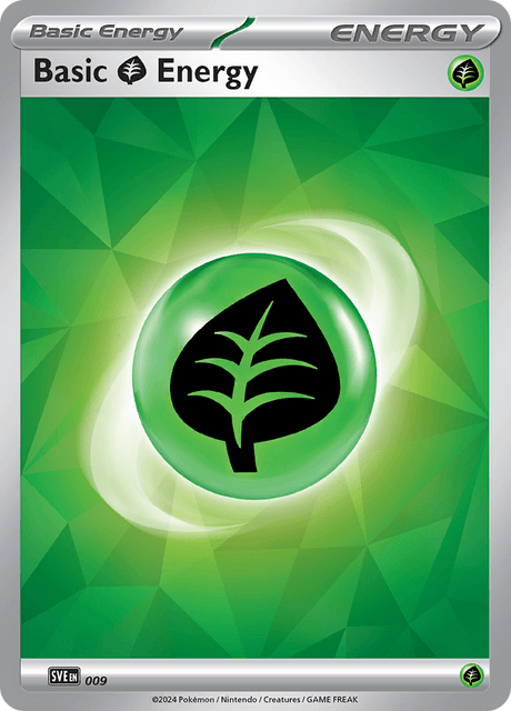 Grass Energy - Holo - Prismatic Evolutions #009