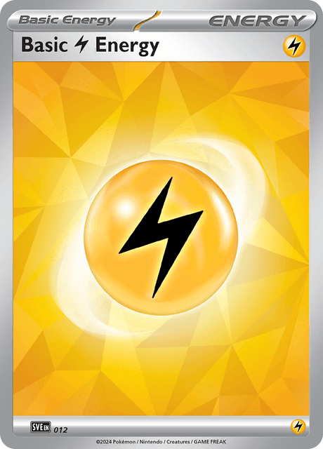 Electric Energy - Holo - Prismatic Evolutions #012