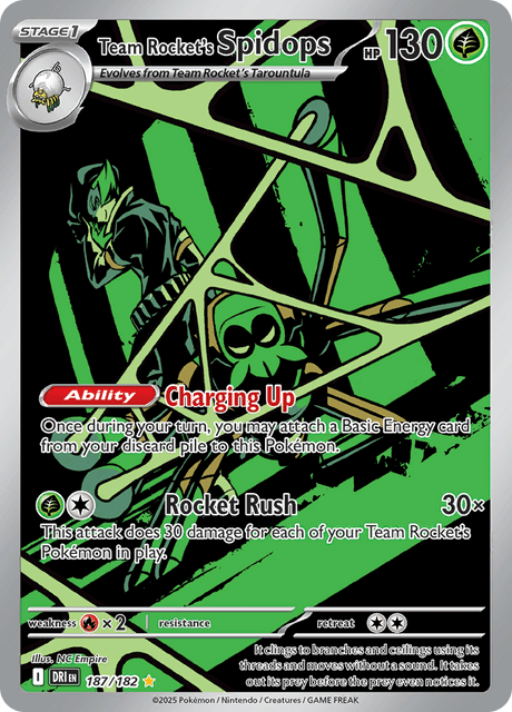 Team Rockets Spidops - IR - Destined Rivals #187